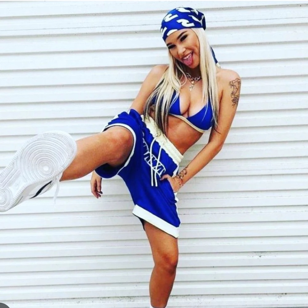 Runaway Motel Ball Shorts by Parris Goebel